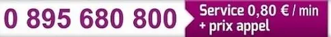 Numéro de télphone rose en visio